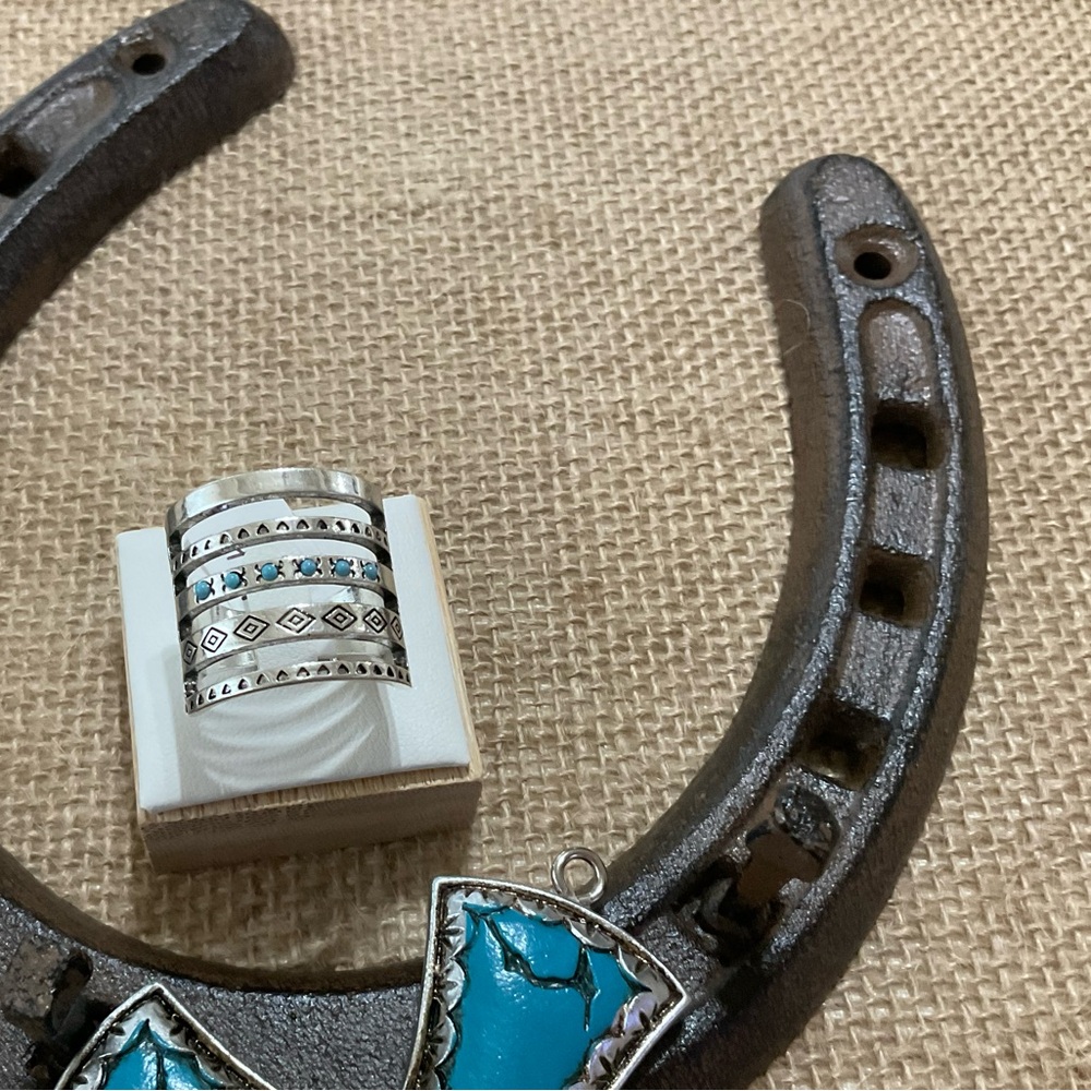 RING SILVER WESTERN